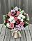Букет цветов из: Альстромерии, Гвоздики, Розы и Хризантемы в Визинге