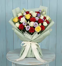 Букет цветов из:  Розы в Визинге