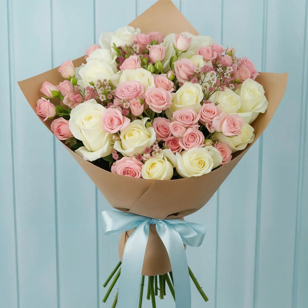 Букет цветов из: Розы в Визинге