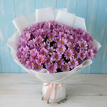 Букет цветов из:  Хризантемы в Визинге