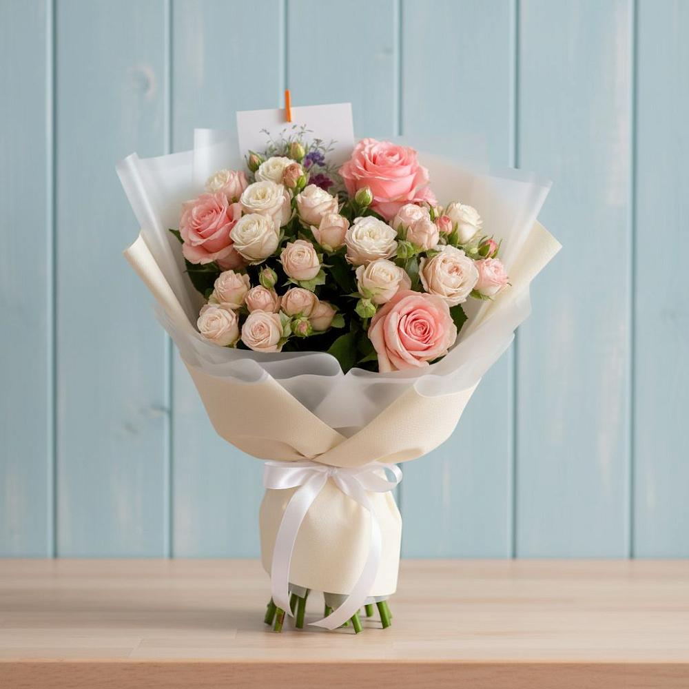 Букет цветов из: Розы в Визинге