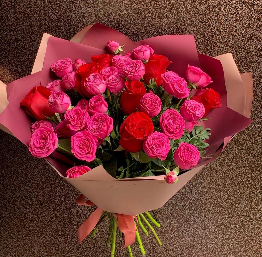 Букет В объятьях нежности в Визинге