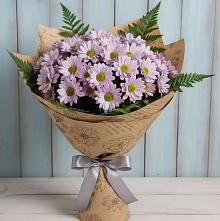 Букет цветов из:  Хризантемы в Визинге