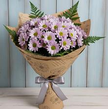 Букет цветов из:  Хризантемы в Визинге