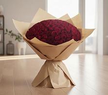 Букет 101 Красная роза в Визинге