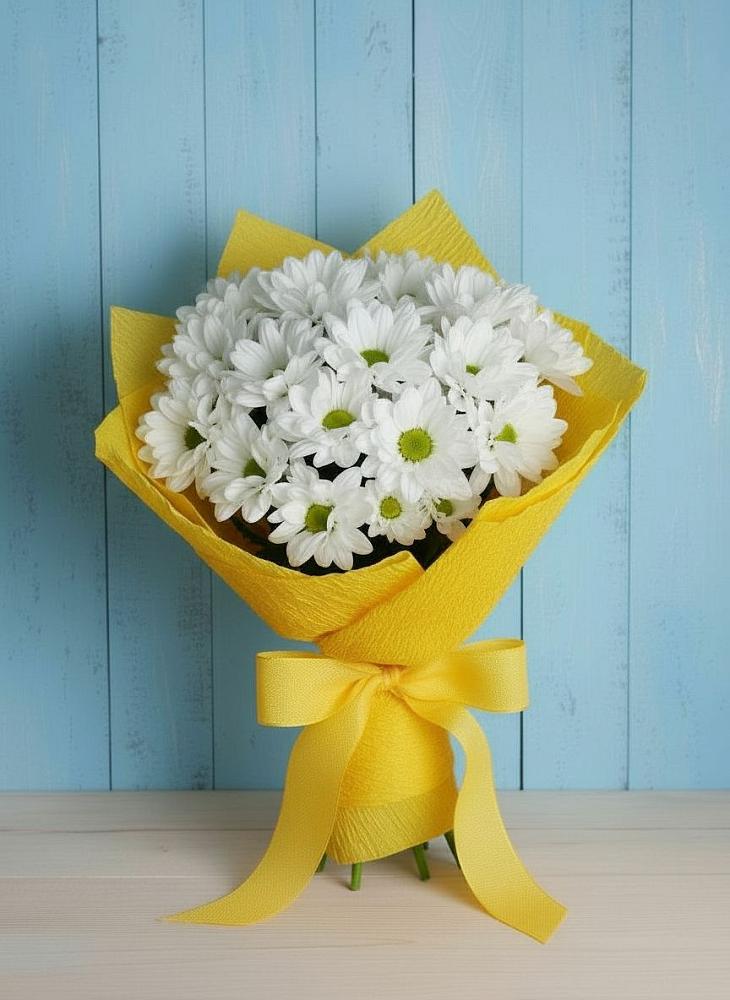 Букет цветов из: Хризантемы в Визинге