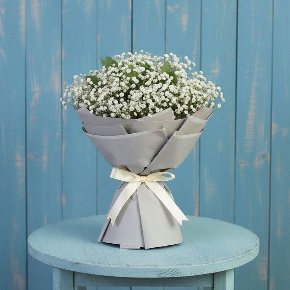 Букет цветов из: Гипсофила в Визинге