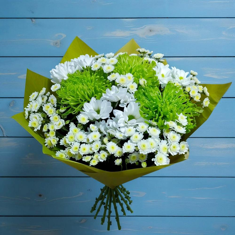 Букет цветов из: Хризантемы в Визинге