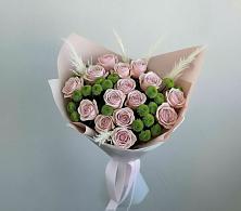 Букет цветов из:  Розы и Хризантемы в Визинге