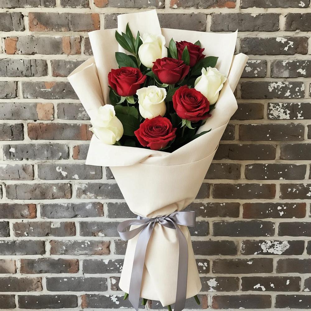 Букет цветов из: Розы в Визинге