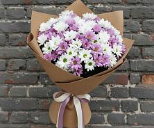 Букет цветов из:  Хризантемы в Визинге