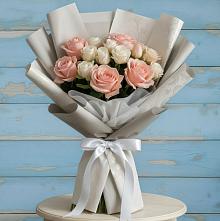 Букет цветов из:  Розы #REPLACE_PRED# Визинге