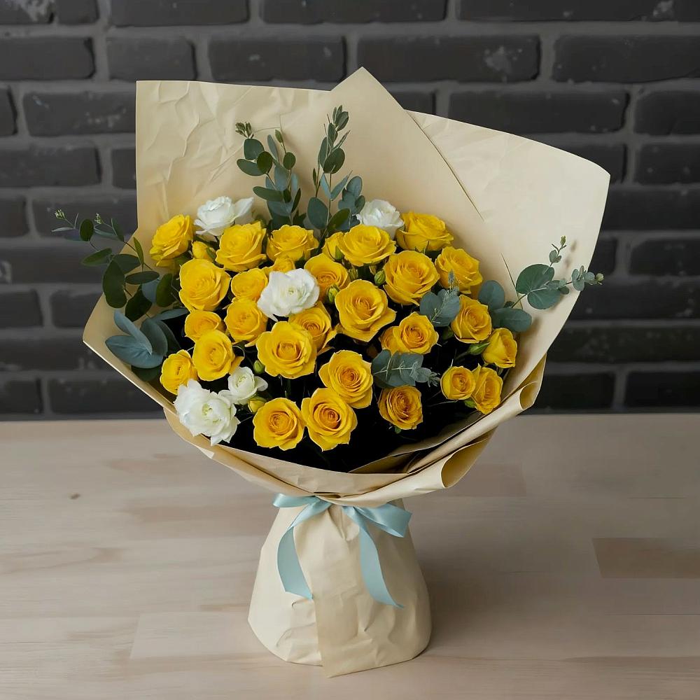 Букет цветов из: Розы в Визинге