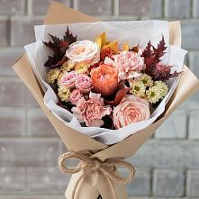 Букет цветов из:  Гвоздики, Хризантемы и Розы #REPLACE_PRED# Визинге