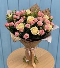 Букет цветов из:  Розы в Визинге