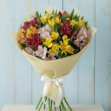 Букет цветов из:  Альстромерии в Визинге