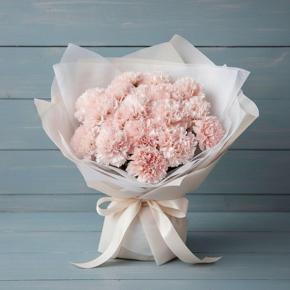 Букет цветов из: Гвоздики в Визинге