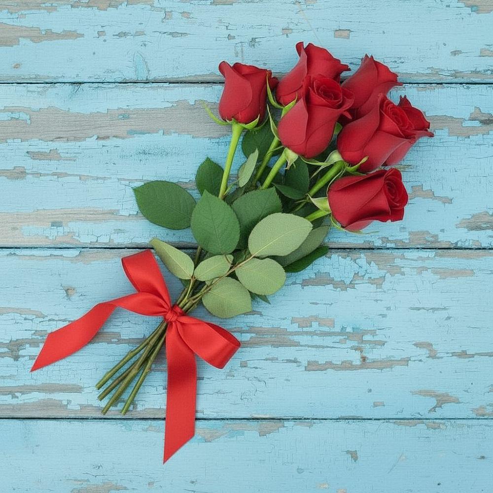 Букет Красные розы в Визинге