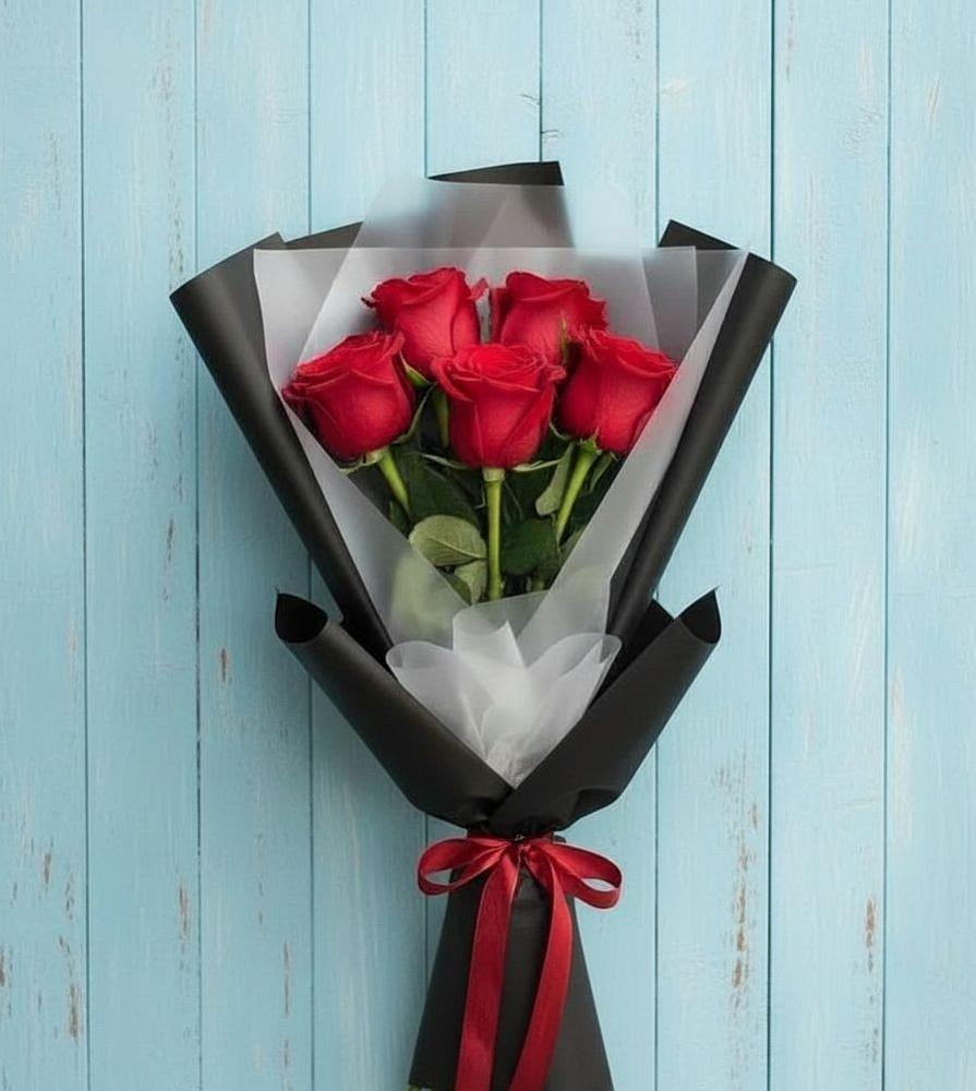 Букет цветов из: Розы в Визинге